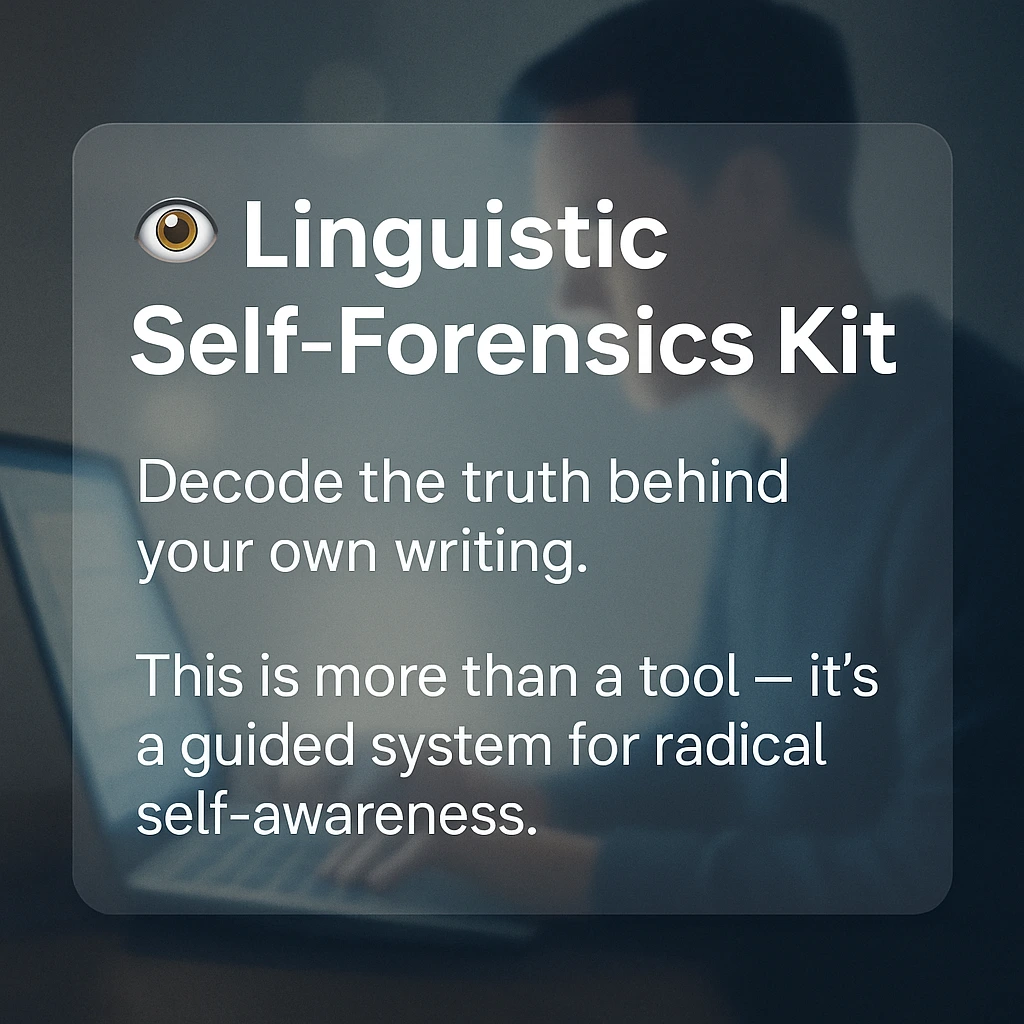 Linguistic Self-Forensics